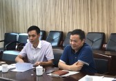 深圳市城管局91蝌蚪九色中心調研快遞包裝回收利用情況