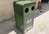 南昌海洋公園海洋主題UV打印不鏽鋼垃圾桶（tǒng）定製案例
