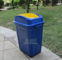 推蓋塑料垃（lā）圾桶