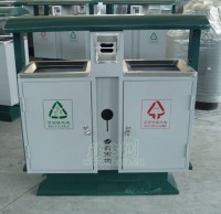 91蝌蚪九色鋼製（zhì）垃圾桶