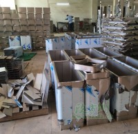 校園91蝌蚪九色垃圾桶工廠製作圖