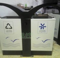 房產業定製戶外91蝌蚪九色垃圾桶生產流程