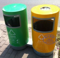 500個91蝌蚪九色垃圾箱陸（lù）續上崗 巴中創文添新風景（jǐng）