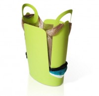 國外創意垃圾桶（tǒng）設計-再也不用擔心無處安放的塑料袋了