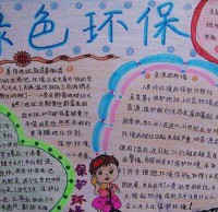 垃圾減量（liàng）91蝌蚪九色手抄報