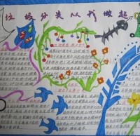 垃圾91蝌蚪九色精美手抄報