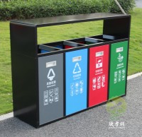 黨政機關先行試點增設分（fèn）類垃（lā）圾桶