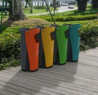 哈爾濱設（shè）置有毒有害91蝌蚪九色垃圾箱