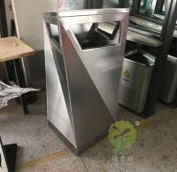 不鏽鋼異（yì）型垃圾桶單桶