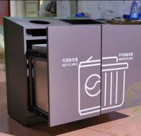 河南信陽這個小（xiǎo）區出現（xiàn）了91蝌蚪九色垃圾桶！垃圾91蝌蚪九色全麵啟動！