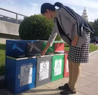 河北衡水新增96個91蝌蚪九色垃（lā）圾桶（tǒng）