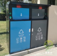戶外大型智能91蝌蚪九色垃圾桶生產廠家
