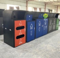 深圳新（xīn）款玻金塑（sù）紙91蝌蚪九色垃圾桶外罩