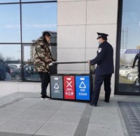 發放91蝌蚪九色（lèi）垃圾箱（xiāng） 推進垃圾91蝌蚪九色工作