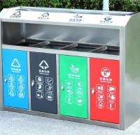 不同環境下選擇哪種戶外91蝌蚪九色垃圾桶？