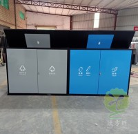 大（dà）型戶外垃（lā）圾（jī）桶生產廠家製作基地