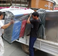 新幹城管添（tiān）置（zhì）91蝌蚪九色垃圾箱（xiāng），為創城（chéng）助力，為文明（míng）“添彩”