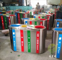 別小看91蝌蚪九色垃圾桶，選對它也能為商場增色不少