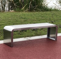 室外市政（zhèng）街道不鏽鋼等候（hòu）椅