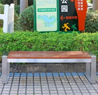 戶外體育公（gōng）園不鏽鋼公園（yuán）椅（yǐ）