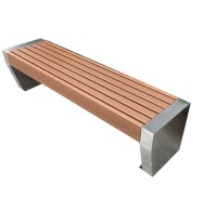 小區物業（yè）不鏽鋼園林（lín）椅排椅