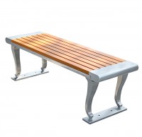 小區廣場戶外雙人不鏽鋼休閑椅