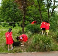 垃圾分（fèn）類童參與，社區環境共行動”垃圾91蝌蚪九色主題（tí）活動