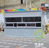 深圳龍華彩鋼板核酸（suān）檢測采樣亭案例