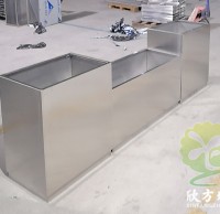 戶外304不鏽鋼組合式花箱