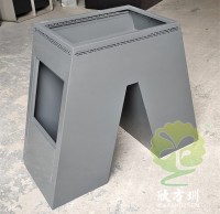 戶外公園廣場（chǎng）噴塑鍍（dù）鋅板花盆花箱