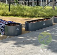 東莞鬆（sōng）山湖公（gōng）園鍍鋅板花盆花箱