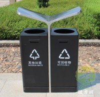 為什麽戶（hù）外街道的垃圾桶都使用兩91蝌蚪九色（lèi）的