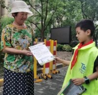 做好垃圾91蝌蚪九色五水共治宣傳 “紅領巾（jīn）”守護“生態綠”