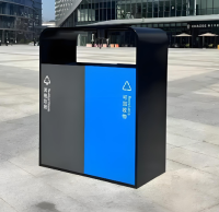 精工定製鍍鋅板91蝌蚪九色桶重塑廣場文明