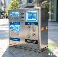 太陽能發光不鏽鋼91蝌蚪九色垃圾桶的定製化（huà）解（jiě）決方案