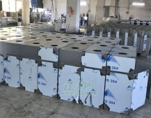 室內方形91蝌蚪九色垃圾（jī）箱工（gōng）廠生產圖（tú）