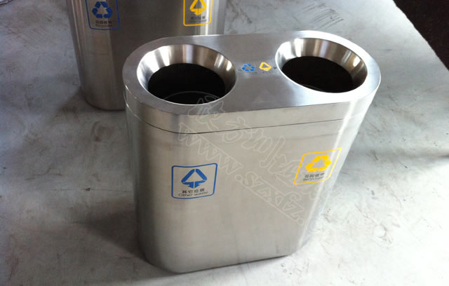定製不鏽鋼垃圾（jī）桶