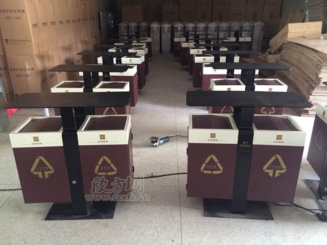 房地產鋼製（zhì）垃圾桶